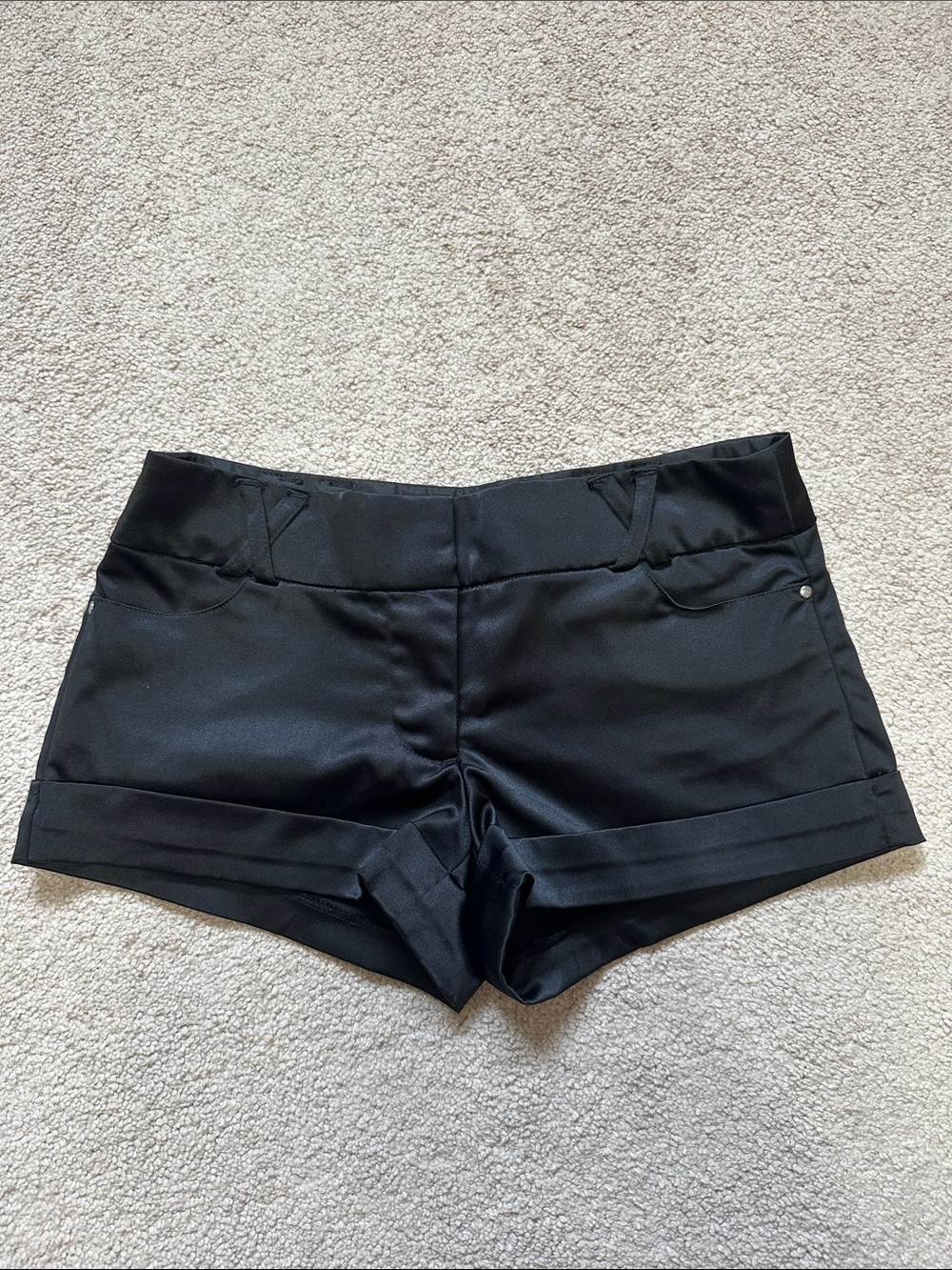 Black Women's Dress Shorts